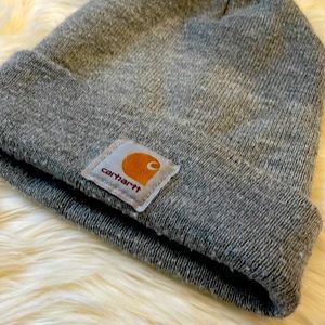 CARHARTT Gray Cuffed Beanie
